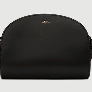 Pristine Condition A.P.C. Black Demi-Lune Bag